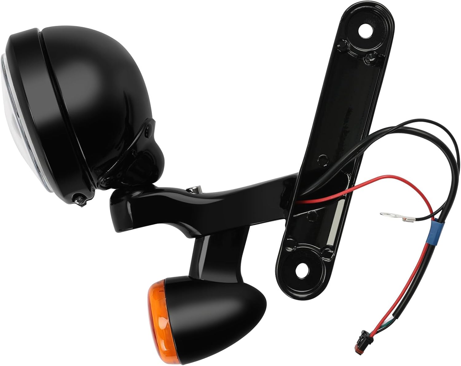 TCMT Auxiliary Turn Signal Spot Fog Light Bracket Fits For Harley Road King Models 1994-2013 Electra Glide 1997-2013 Street Glide FLHX Models 2006-2013 Street Glide Trike FLHXXX 2010-2011