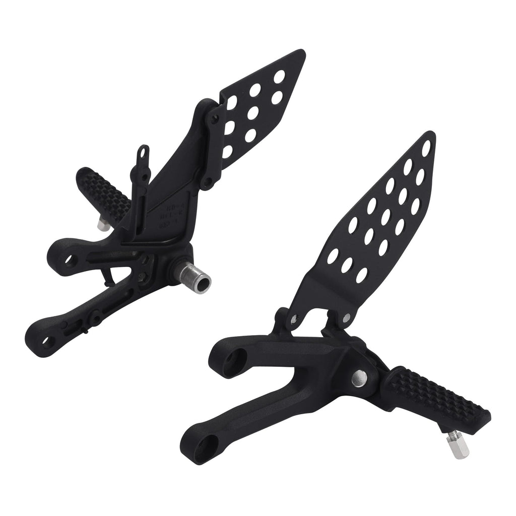 TCMT Black Rear Footrest Foot Pegs Set Fit For Honda CBR1000RR 2004-2007 2006 2005