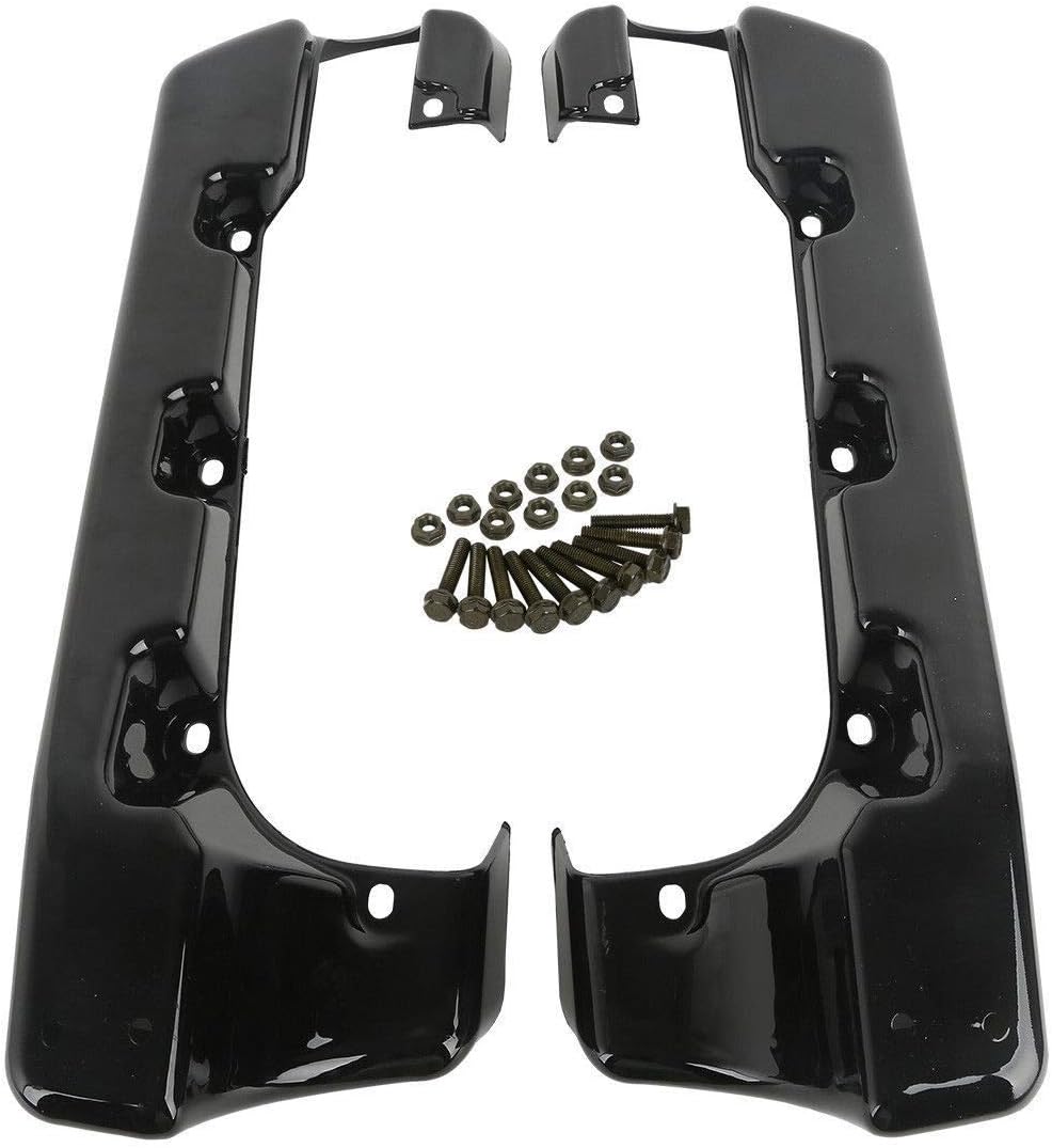 TCMT 4" Hard Stretched SaddleBag Extension Fits For Harley 2014-2024 Street Road Electra Glide Road King Ultra Limited