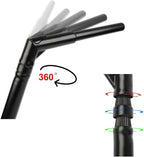 TCMT 12" Rise 1" Handlebar w/Removable Plug Fits For Harley Ultra Limited FLHTK 2014-2023