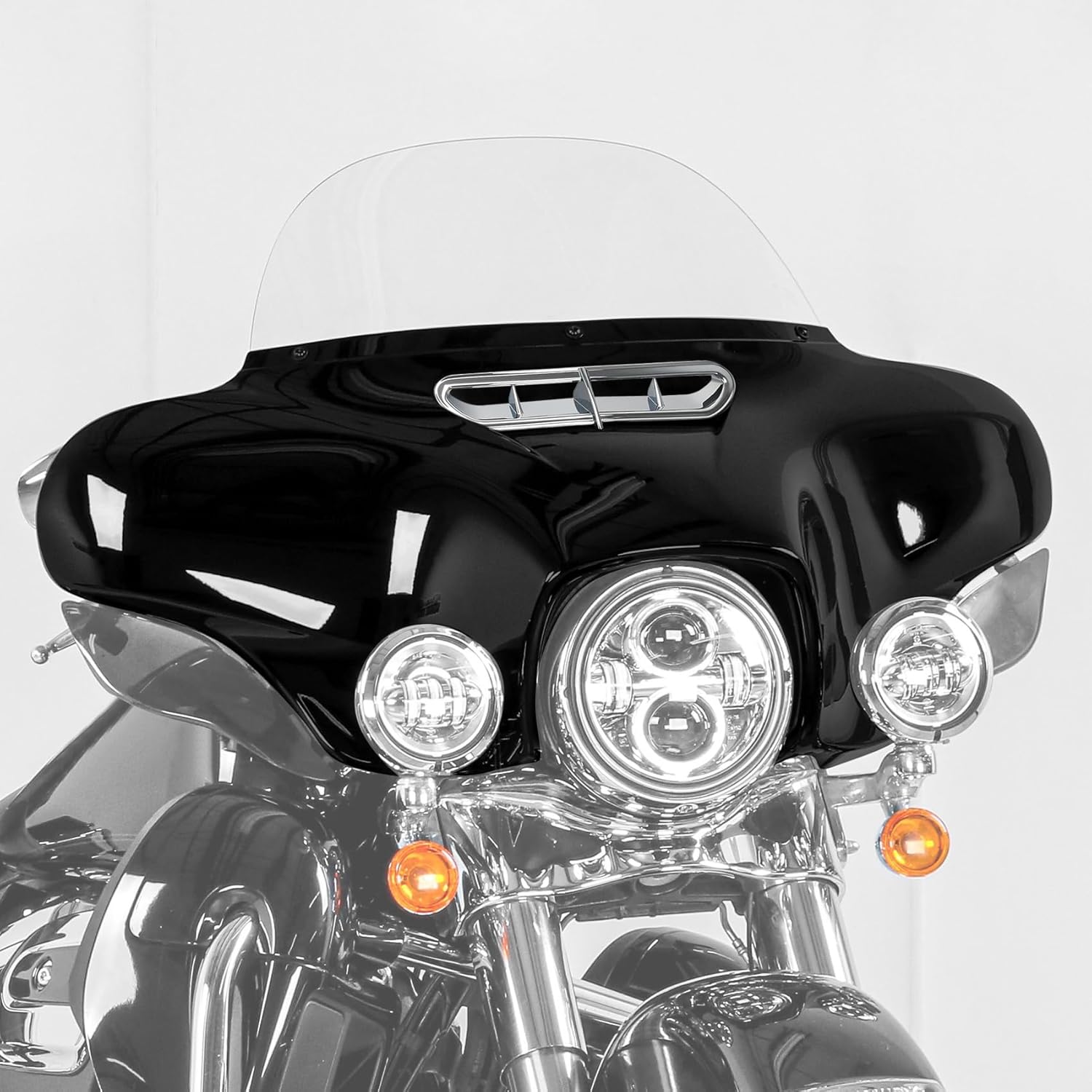 TCMT ABS Vented Outer Batwing Fairing Fit For Harley Touring 2014-2025 Electra Glide Street Glide Special Ultra Limited Tri Glide models