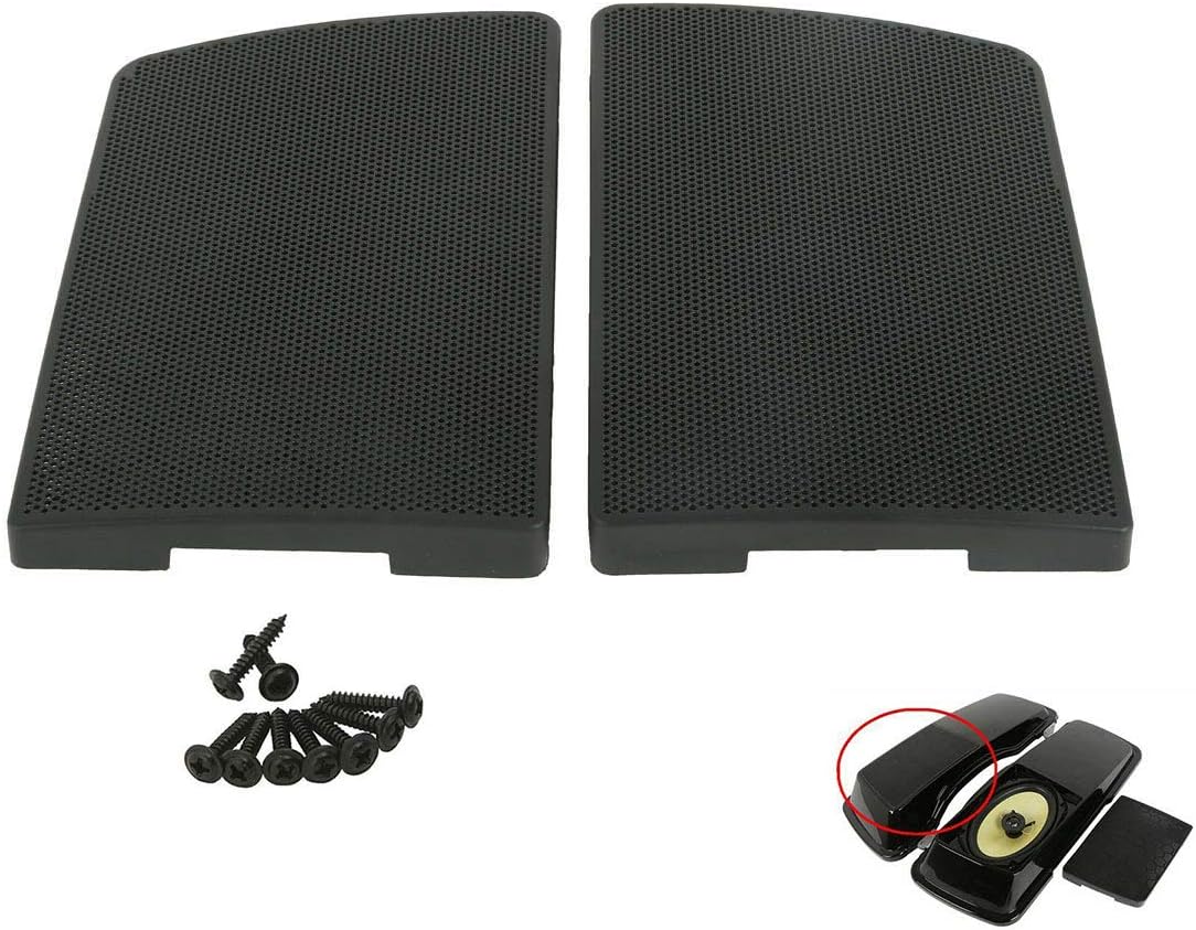 TCMT 6X9 Saddlebag Lid Speaker Grills Covers Fits For Harley Davidson Touring CVO Road King Road Glide Electra Glide Street Glide Ultra Classic