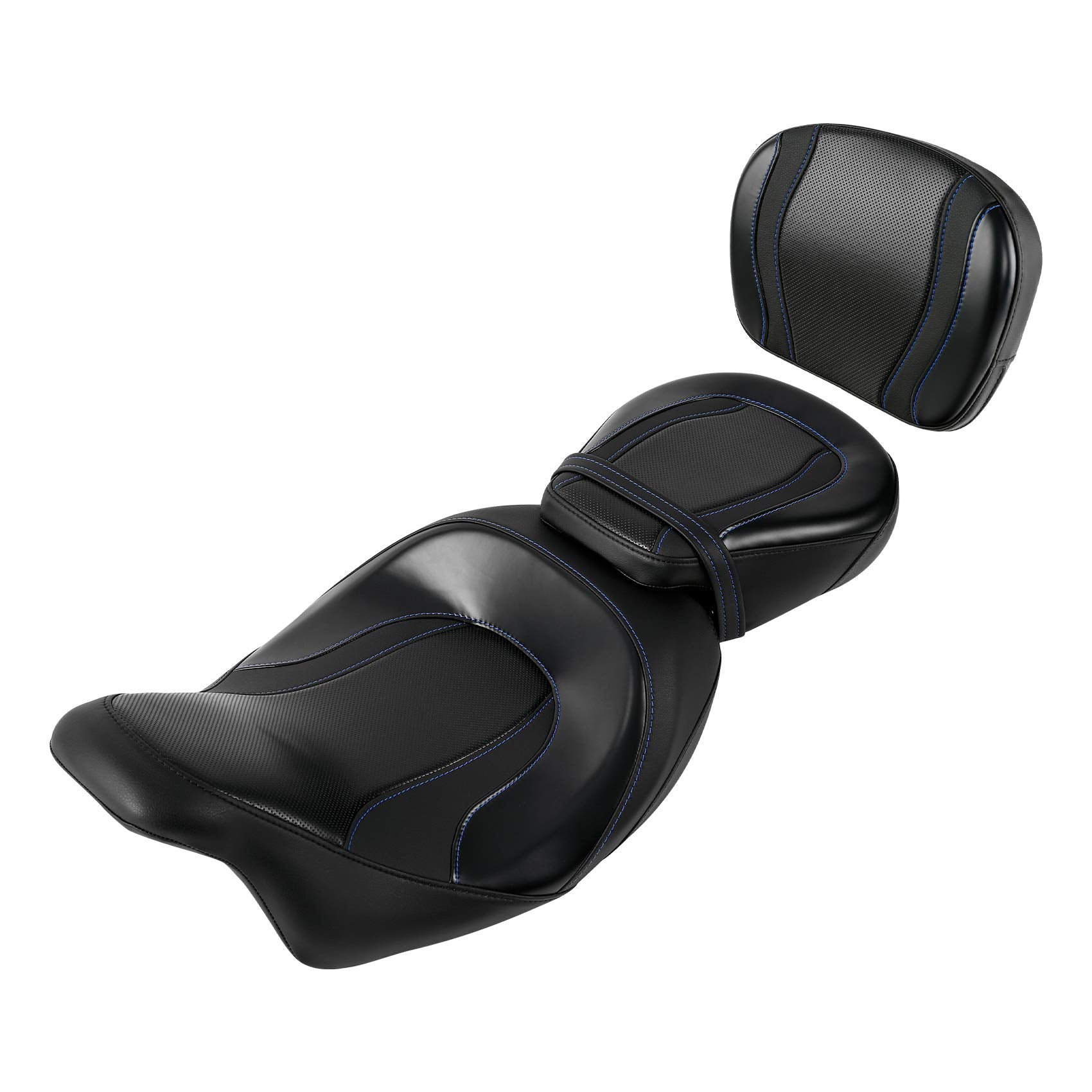 Backrest Pad Fit For Harley 2014-2023 Touring Razor Chopped Road King Road Glide Street Glide Tri Glide Ultra Limited Pack