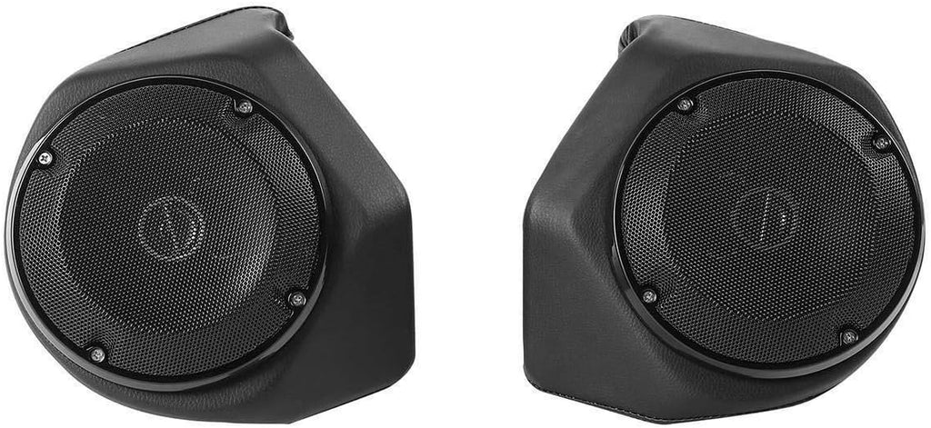 TCMT 13.7" King Motorcycle Trunk Box Wrap-Around Backrest Speakers Taillight Fit For Harley 2014-2025 Touring CVO Road King Road Glide Street Glide Electra Glide Pack