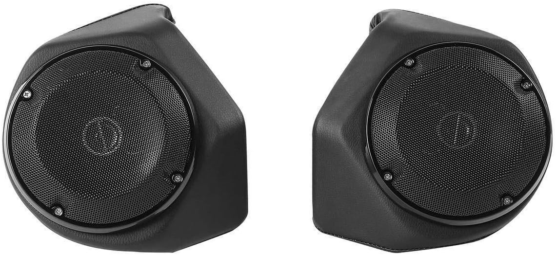 TCMT 13.7" King Motorcycle Trunk Box Wrap-Around Backrest Speakers Taillight Fit For Harley 2014-2025 Touring CVO Road King Road Glide Street Glide Electra Glide Pack