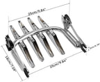 TCMT Adjustable Detachable Two-Up Luggage Rack Fit for Harley Touring Street Glide Road King Road Glide 2009-2025 Ultra Limited 2014-2018 Electra Glide 2010-2013 2020-2022