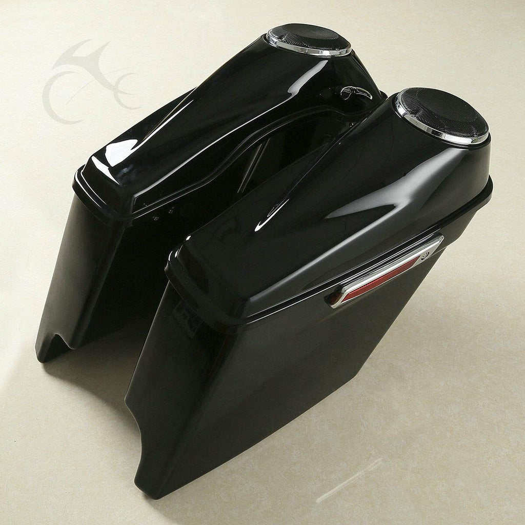 TCMT 5"x7" Saddlebag Lid Speaker Grills Fit For Harley 2014-2024 Touring Electra Road Street Glide CVO Road King Ultra Limited