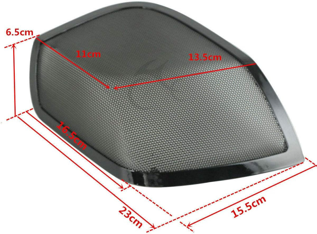 TCMT 5"x7" Saddlebag Lid Speaker Grills Fit For Harley 2014-2024 Touring Electra Road Street Glide CVO Road King Ultra Limited