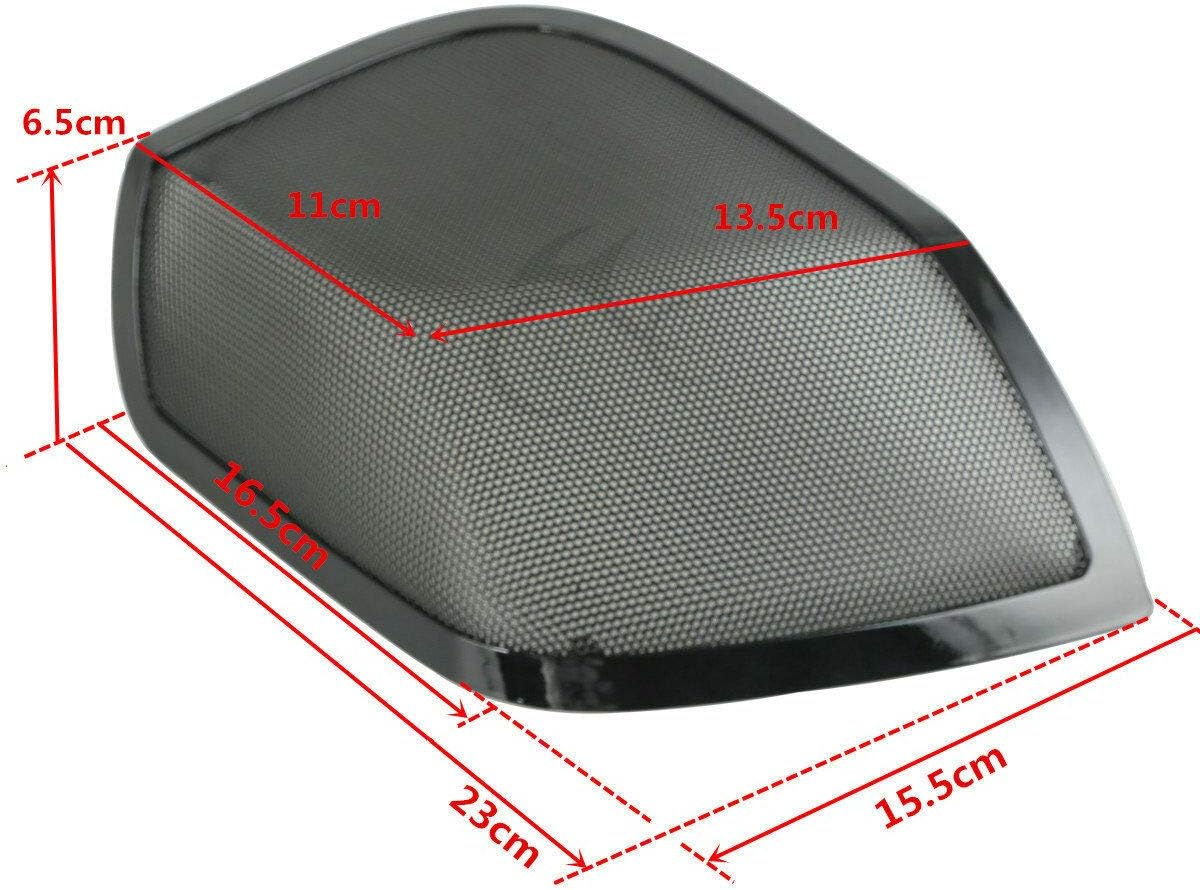 TCMT 5"x7" Saddlebag Lid Speaker Grills Fit For Harley 2014-2024 Touring Electra Road Street Glide CVO Road King Ultra Limited