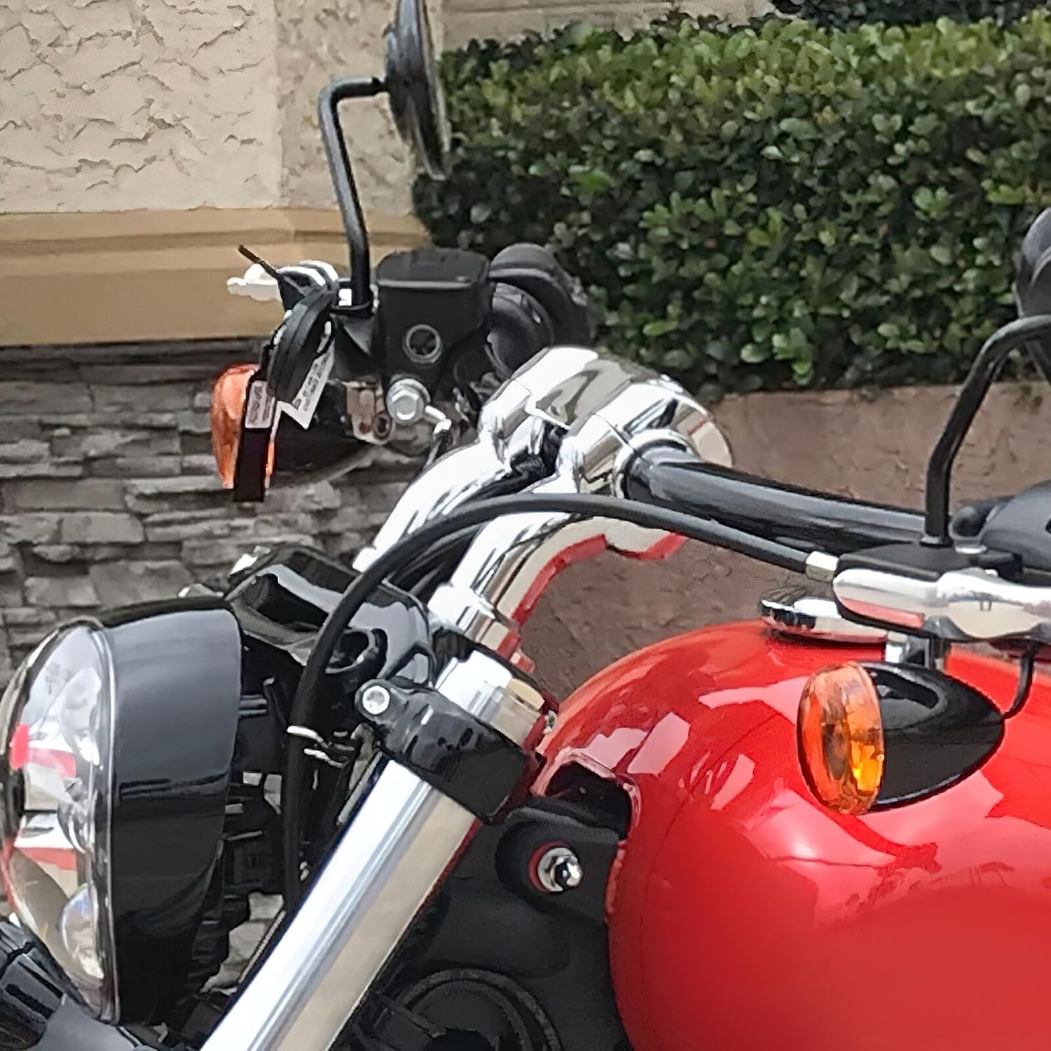 TCMT 4" Handlebar Riser 1" Bar Fit For Harley Softail Breakout FXBR2018-2019 2023-2024 114 FXBRS 2018-2020 Street Bob 114 FXBBS 2021-2024 FXDR 114 FXDRS 2019-2020