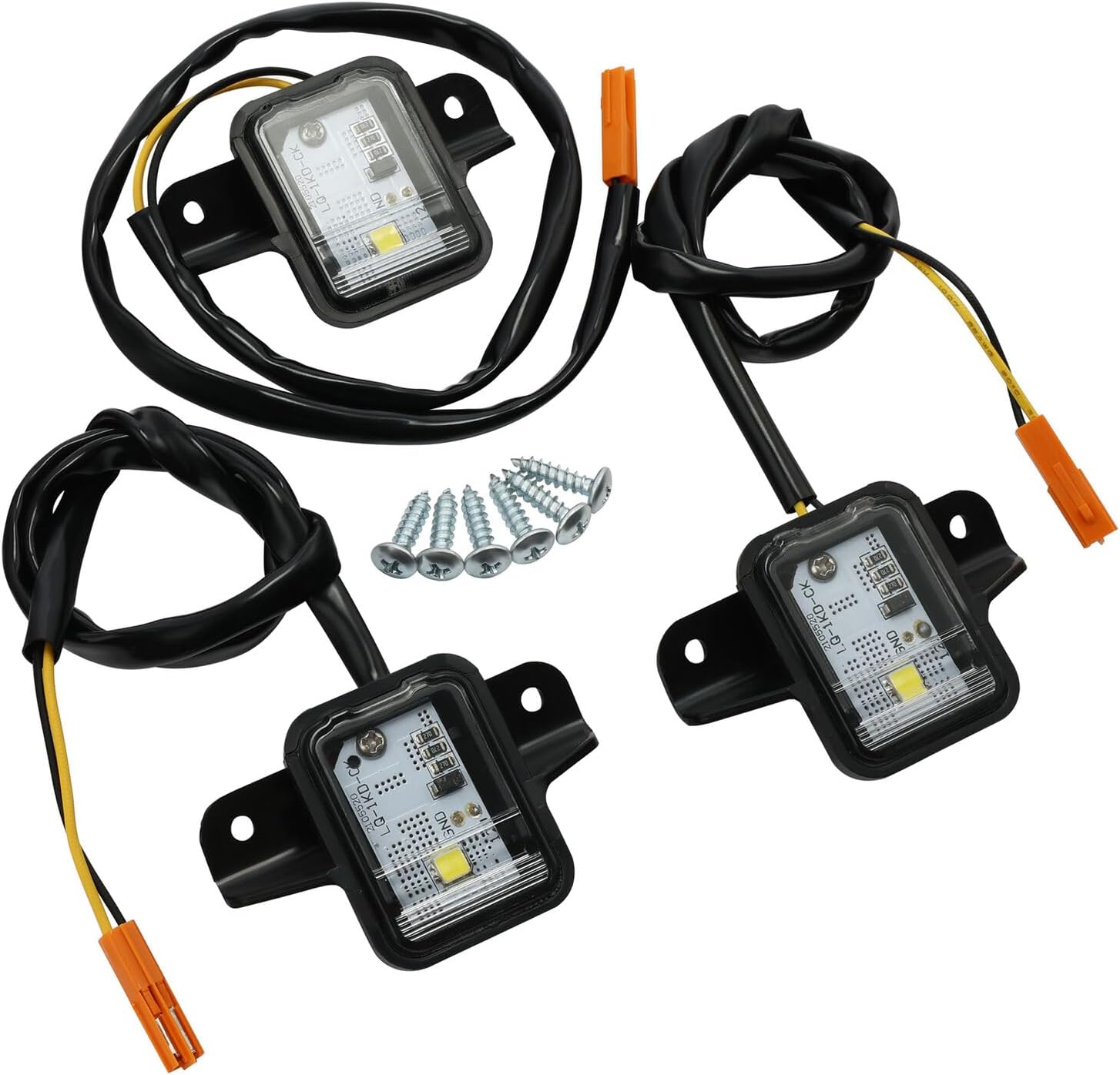 TCMT 3Pcs LED Trunk Lights Fit For Honda Goldwing 1800 GL1800 GL 1800 Tour 2021-2025