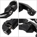 TCMT 32mm 1 1/4" Highway Engine Guard Bar Highway Footpegs Mount Kit Fits For Harley Touring Road King Street Glide Road Glide Electra Glide Softail Sportster Dyna with 1-1/4" Engine Guards
