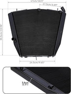 TCMT Aluminum Radiator Cooler Cooling Fit For 2006-2007 Honda CBR1000RR CBR 1000RR