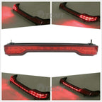 TCMT 13.7" King 2014-2025 Motorcycle Trunk Backrest Pad Luggage Rack Speakers Taillight Fit For Harley Trunk Touring CVO Road King Road Glide Street Glide Electra Glide Pack