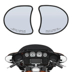 TCMT 10mm Fairing Mount Rearview Mirrors Fits For Harley Touring Electra Street Glide 1996-2013