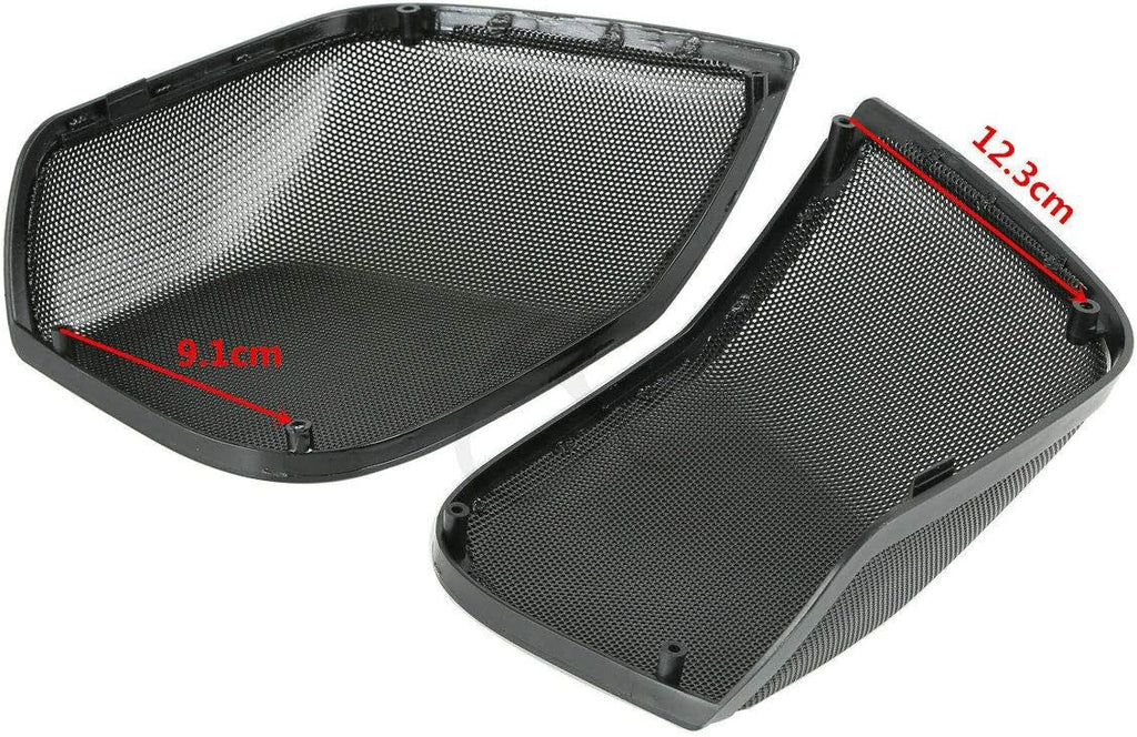 TCMT 5"x7" Saddlebag Lid Speaker Grills Fit For Harley 2014-2024 Touring Electra Road Street Glide CVO Road King Ultra Limited