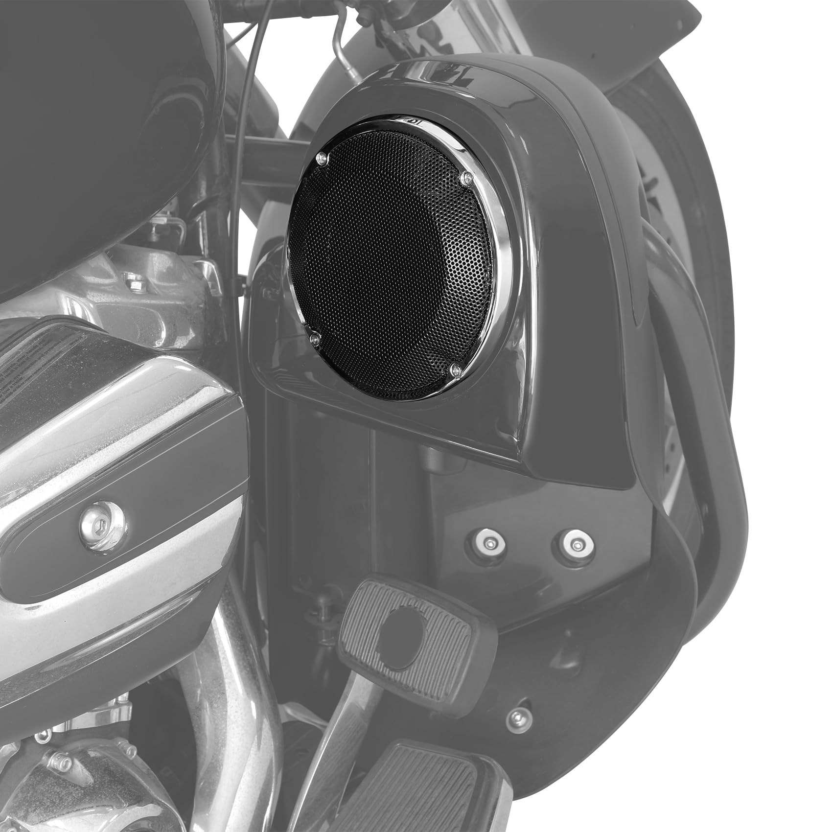 TCMT 5"x7" Saddlebag Lid Speaker Grills Fit For Harley 2014-2024 Touring Electra Road Street Glide CVO Road King Ultra Limited