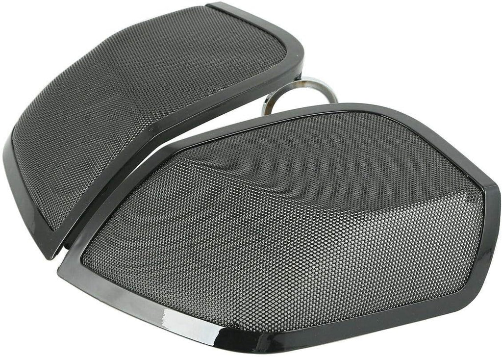 TCMT 5"x7" Saddlebag Lid Speaker Grills Fit For Harley 2014-2024 Touring Electra Road Street Glide CVO Road King Ultra Limited