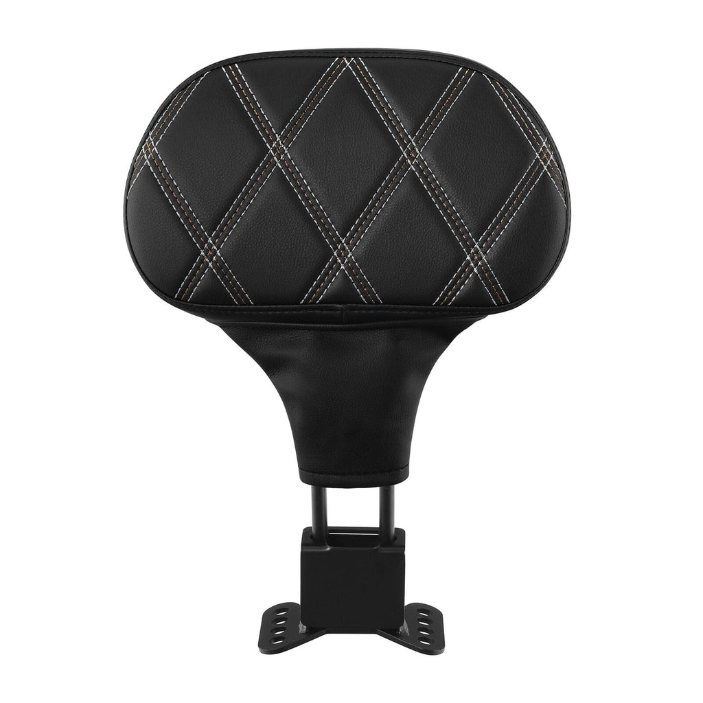 Adjustable Plug-in Driver Rider Backrest Backrest Pad Fit For Harley Touring Road King FLHR Street Glide FLHX Road Glide FLTR 2009-2025