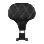Adjustable Plug-in Driver Rider Backrest Backrest Pad Fit For Harley Touring Road King FLHR Street Glide FLHX Road Glide FLTR 2009-2025