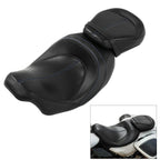 2-Up Rider and Passenger Seat Low Profile Seat Fit For Harley 2009-2023 Touring Street Glide Road King Road Glide