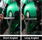 TCMT 32mm 1 1/4" Highway Engine Guard Bar Highway Footpegs Mount Kit Fits For Harley Touring Road King Street Glide Road Glide Electra Glide Softail Sportster Dyna with 1-1/4" Engine Guards