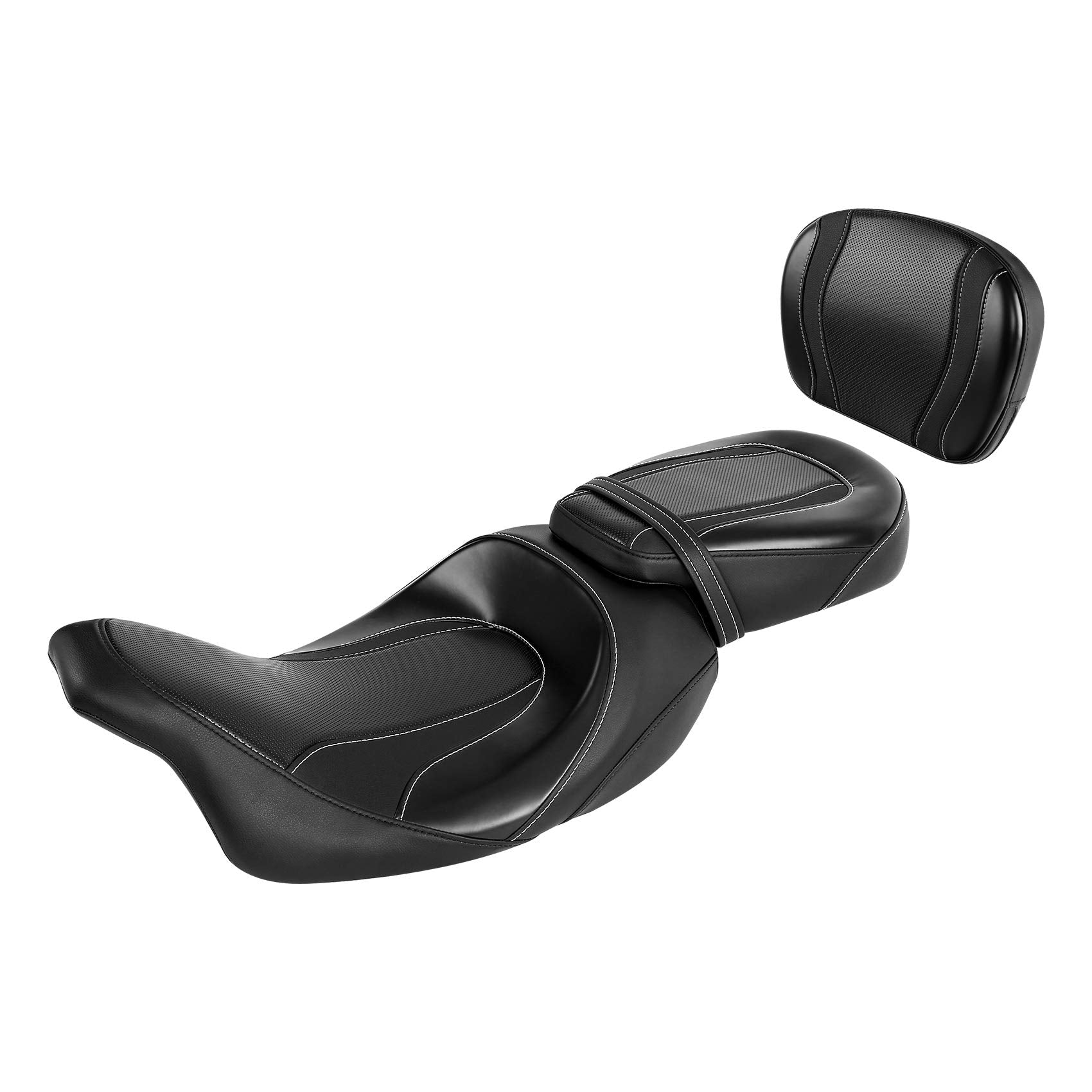 Backrest Pad Fit For Harley 2014-2023 Touring Razor Chopped Road King Road Glide Street Glide Tri Glide Ultra Limited Pack