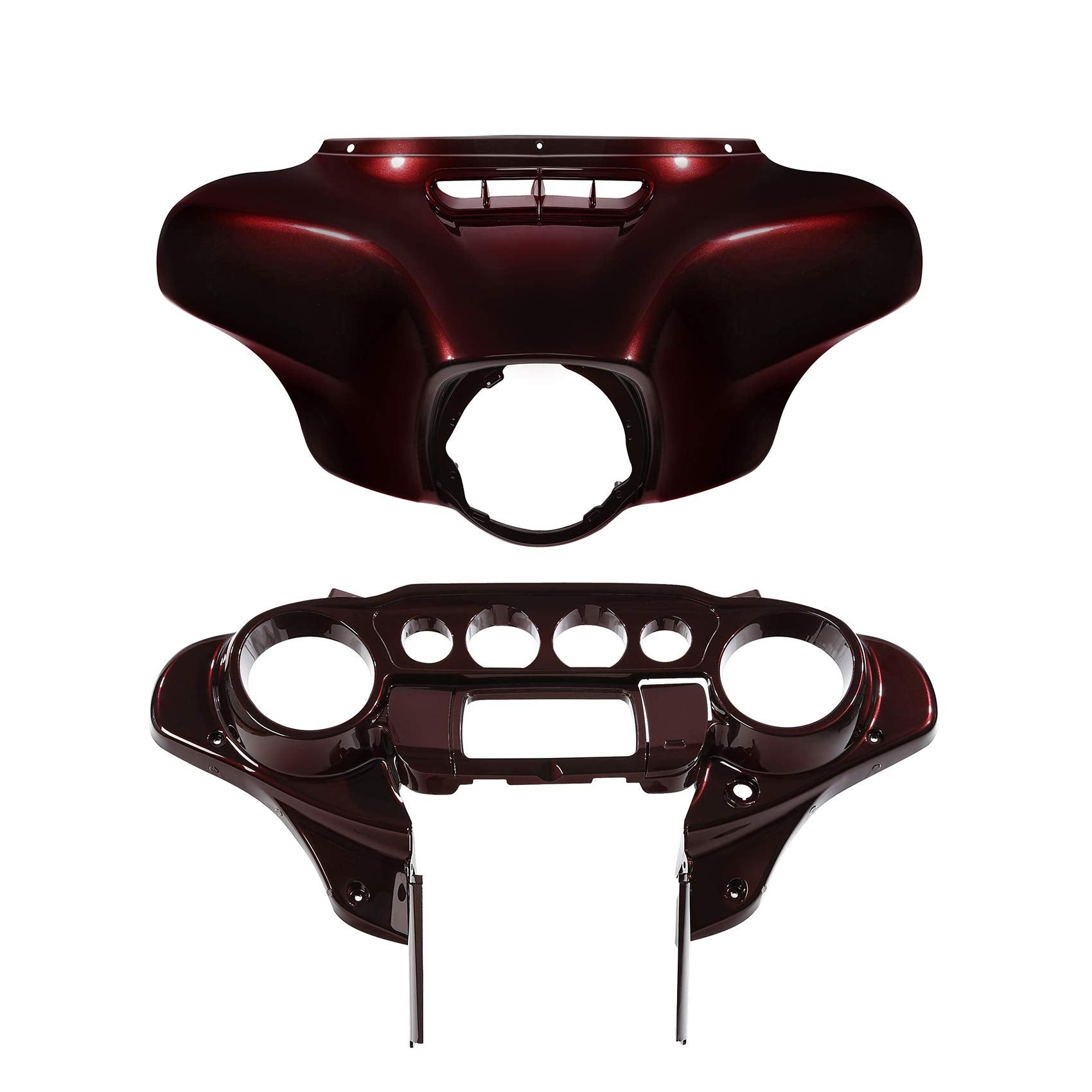 TCMT ABS Vented Outer Batwing Fairing Fit For Harley Touring 2014-2025 Electra Glide Street Glide Special Ultra Limited Tri Glide models