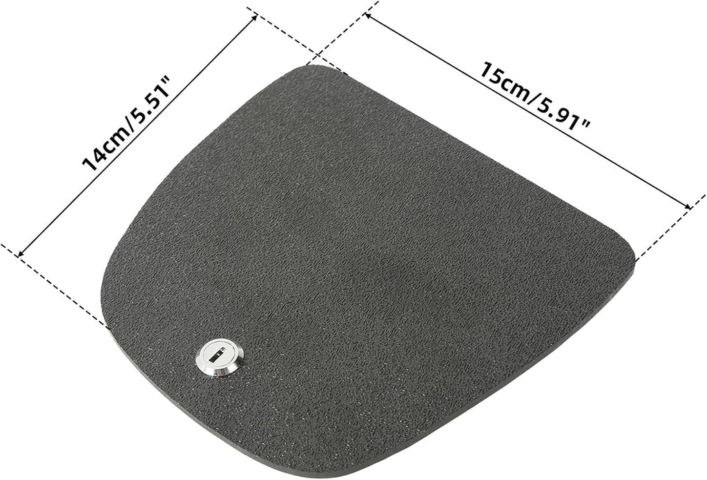 TCMT ABS Lower Fairing Locking Glovebox Doors Fits For Harley Davidson Touring Road King Electra Street Road Glide 2005-2013