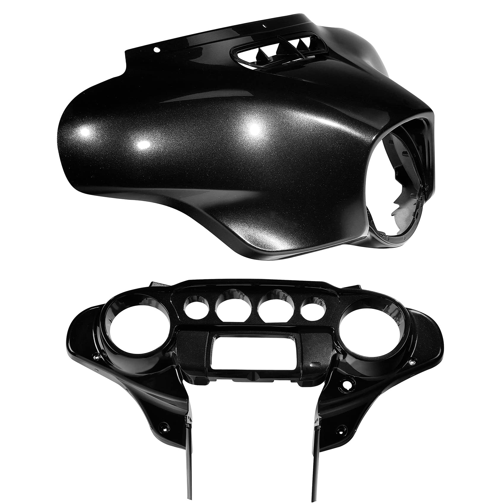 TCMT ABS Vented Outer Batwing Fairing Fit For Harley Touring 2014-2025 Electra Glide Street Glide Special Ultra Limited Tri Glide models
