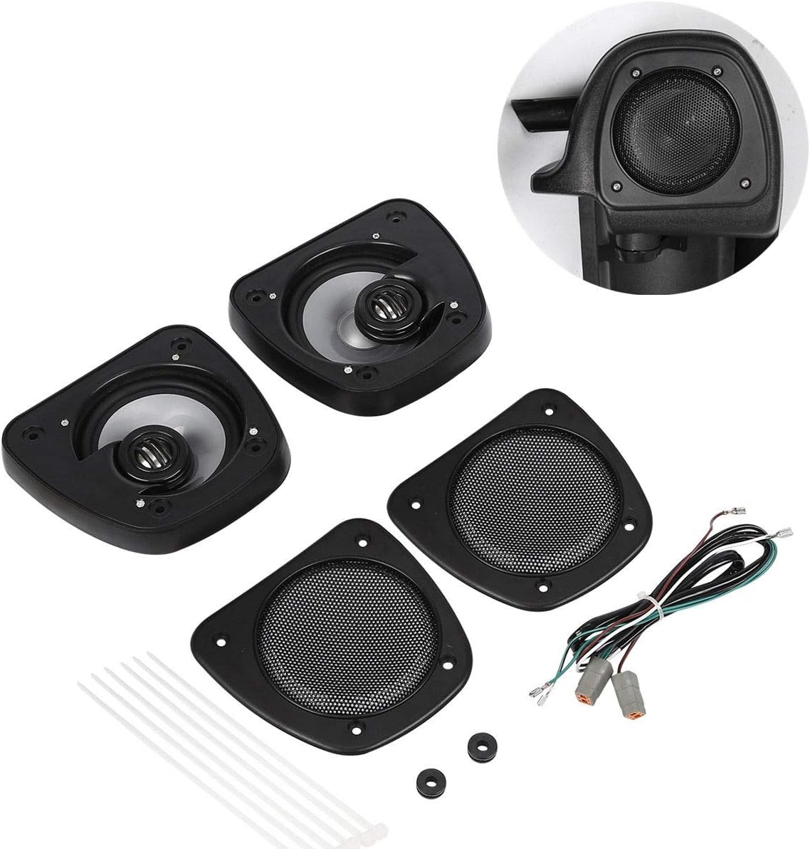 TCMT Audio Lower Fairing Fits Harley Road, Street and Tri Glide 2006-2013